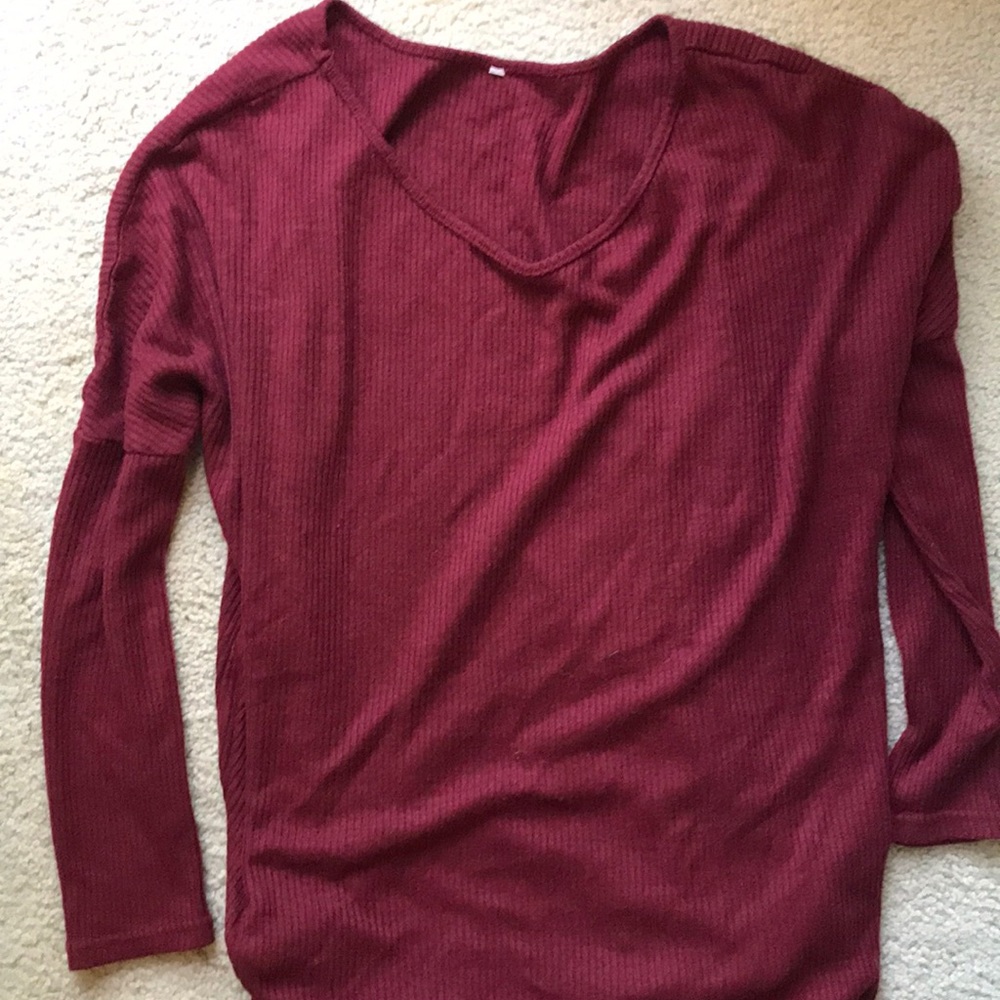 Maroon Sweater